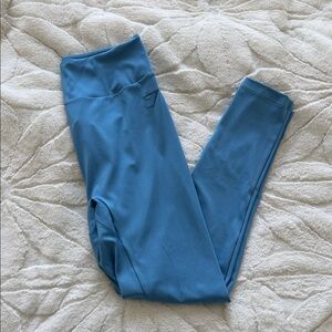 Gymshark Leggings with the scrunch in the back - Blue